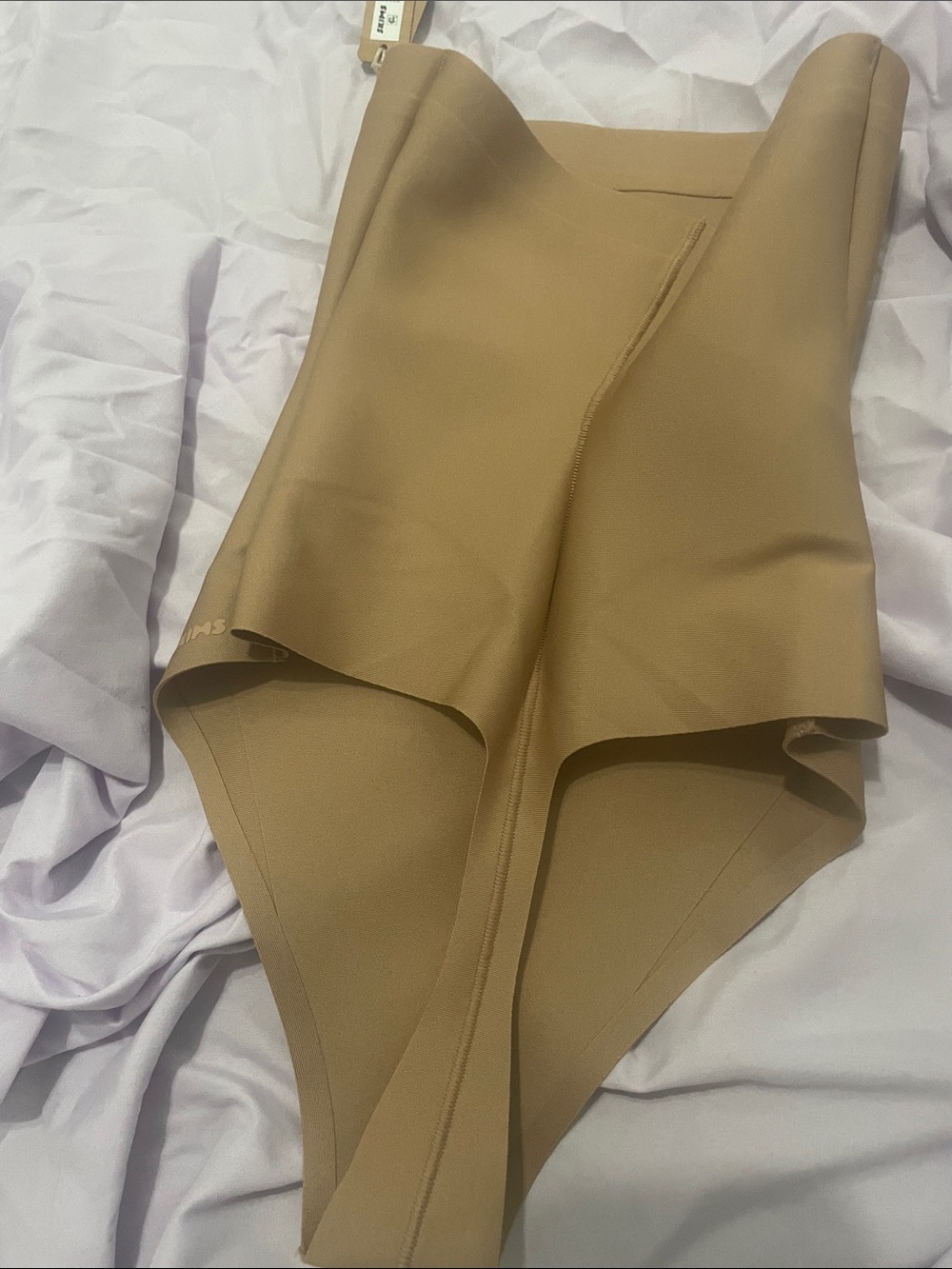 SKIMS CS High-Waisted Thong Sienna XS NWT - Picture 3 of 4